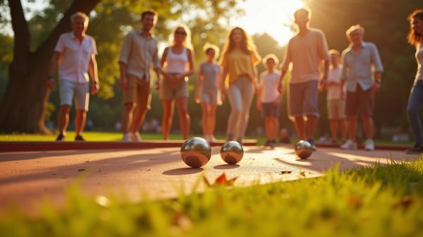 Des animations pétanque qui rassemblent vos invités