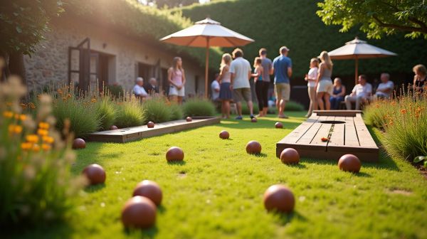 Des animations pétanque qui rassemblent vos invités