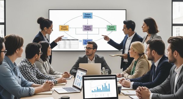 Comment la vente grands comptes et la vente en équipe transforment le logiciel vente collaborative ?